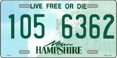 NH license plate 1056362