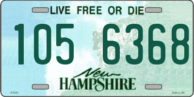 NH license plate 1056368