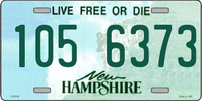 NH license plate 1056373