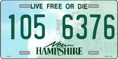 NH license plate 1056376