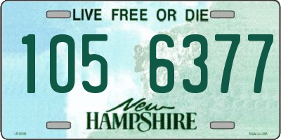 NH license plate 1056377