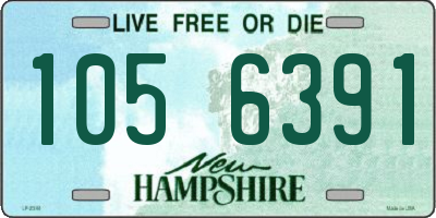 NH license plate 1056391