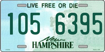 NH license plate 1056395