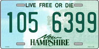 NH license plate 1056399