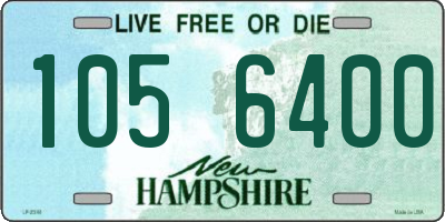 NH license plate 1056400
