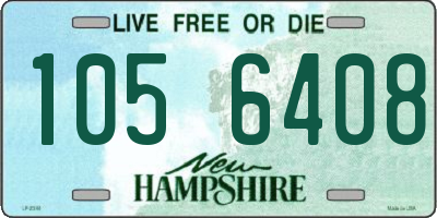 NH license plate 1056408