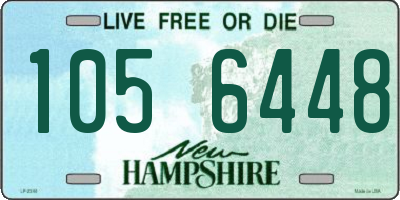NH license plate 1056448