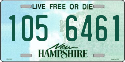 NH license plate 1056461