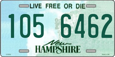 NH license plate 1056462