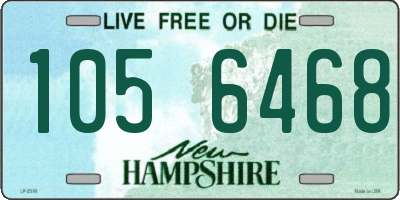 NH license plate 1056468
