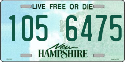 NH license plate 1056475