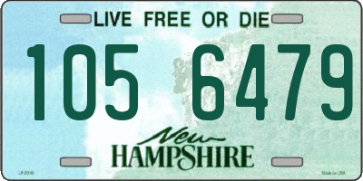 NH license plate 1056479