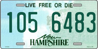NH license plate 1056483