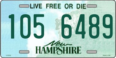 NH license plate 1056489