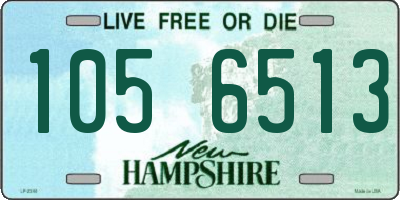NH license plate 1056513
