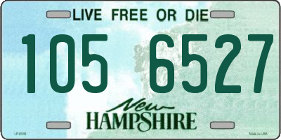NH license plate 1056527