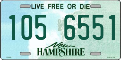 NH license plate 1056551