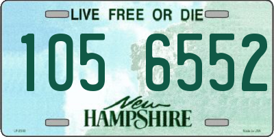 NH license plate 1056552
