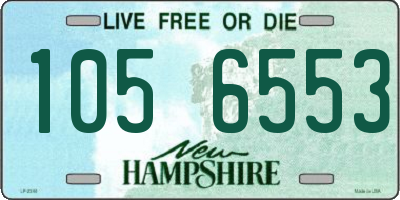 NH license plate 1056553