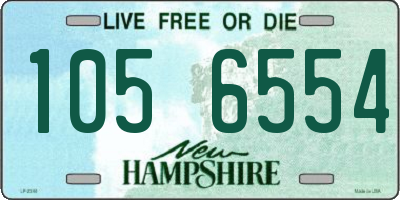 NH license plate 1056554