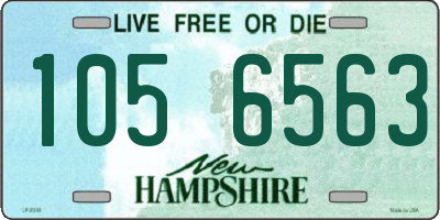 NH license plate 1056563
