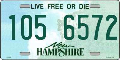 NH license plate 1056572