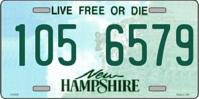 NH license plate 1056579