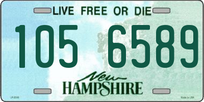 NH license plate 1056589