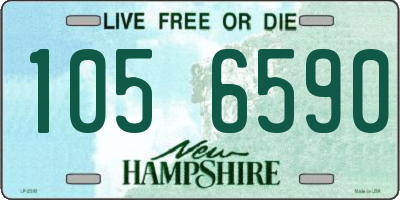 NH license plate 1056590