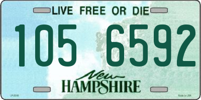 NH license plate 1056592