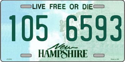 NH license plate 1056593