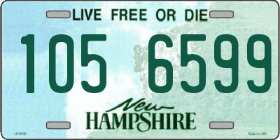 NH license plate 1056599