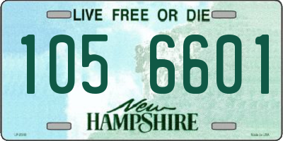 NH license plate 1056601