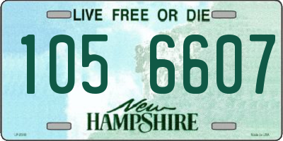 NH license plate 1056607