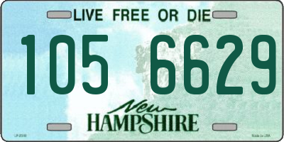 NH license plate 1056629