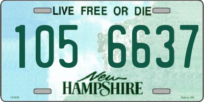 NH license plate 1056637