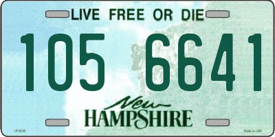 NH license plate 1056641