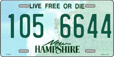 NH license plate 1056644