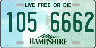 NH license plate 1056662