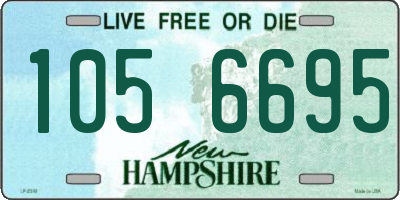 NH license plate 1056695