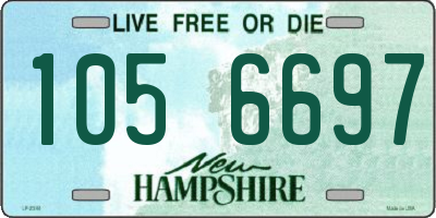 NH license plate 1056697