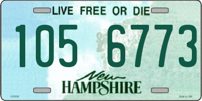 NH license plate 1056773