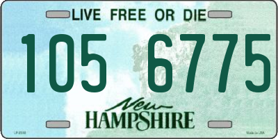 NH license plate 1056775