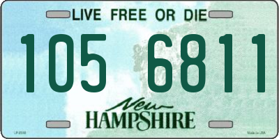 NH license plate 1056811