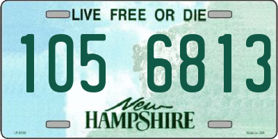 NH license plate 1056813