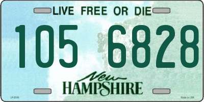 NH license plate 1056828