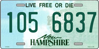 NH license plate 1056837