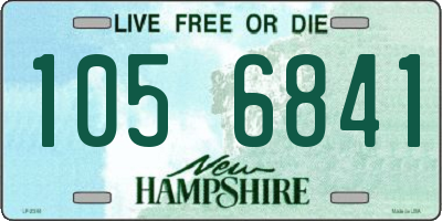 NH license plate 1056841