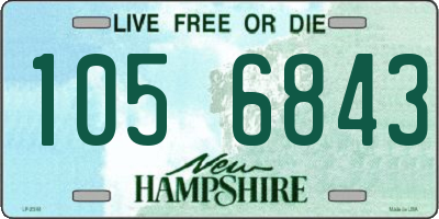 NH license plate 1056843