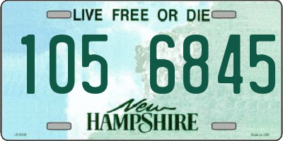 NH license plate 1056845